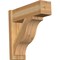 Ekena Millwork Funston Block Rough Sawn Outlooker, Western Red Cedar, 8"W x 24"D x 24"H OUT08X24X24FST05RWR - alternate 1